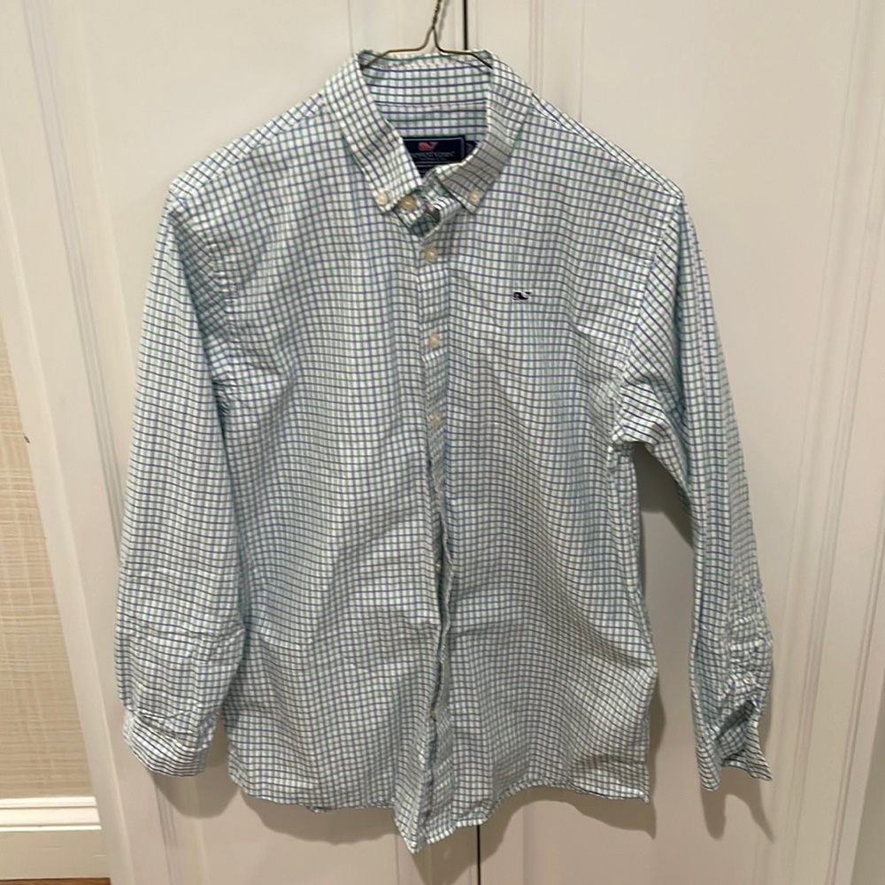Vineyard Vines Whale Shirt Size L (16-18)
